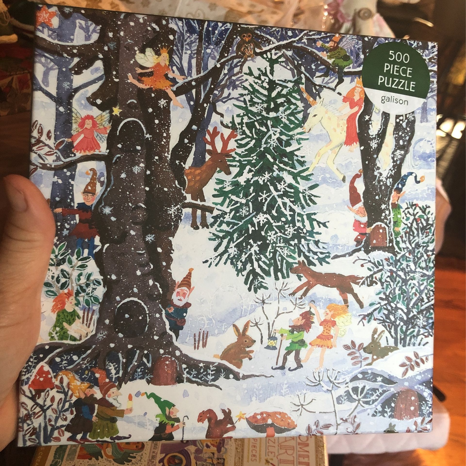 Advent Forest 500 Piece Puzzle By Galison
