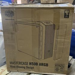 Cooler Master MasterCase H500 ARGB Airflow ATX Mid-Tower,
