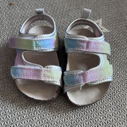 Baby Birkenstock Style Sandal Rainbow 