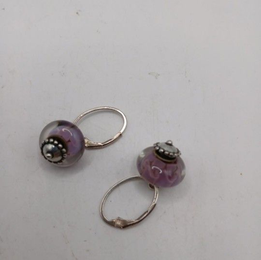 925 Lampwork Earrings