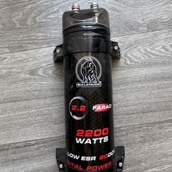 Bullz Audio 2200W 2.2 Farad Digital Car Audio Capacitor
