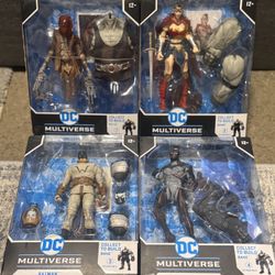 McFarlane Toys DC Multiverse Bane Baf Complete Set