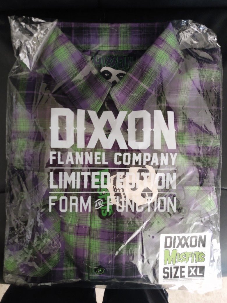 Dixxon Misfits Flannel New 