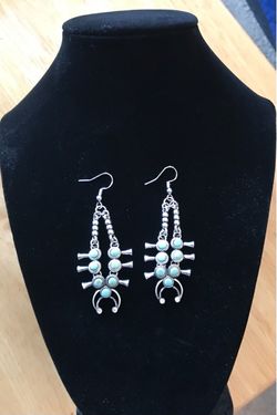 Squash Blossom earrings