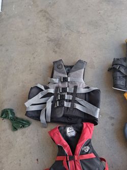 Life jackets medium thru Xlarge