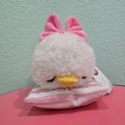Disney Japan Sleeping Daisy Duck Plush Brand New