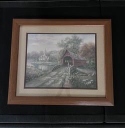 Vintage CARL VALENTE Print