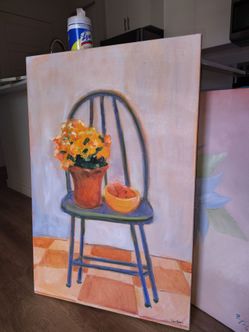 Original Still Life Painting 24x36 — Signed