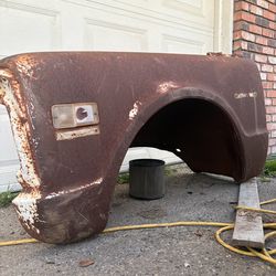Chevy 1968 driver fender