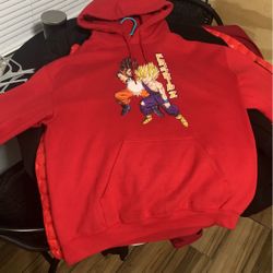 Red DragonballZ Hoodie