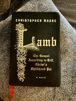 Signed 1st Ed. Lamb: The Gospel According To Biff