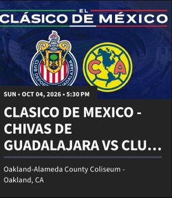America Vs Chivas Game