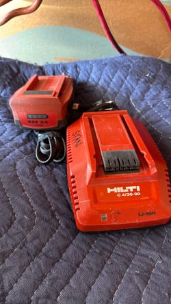 Hilti  22v Charger and Battery