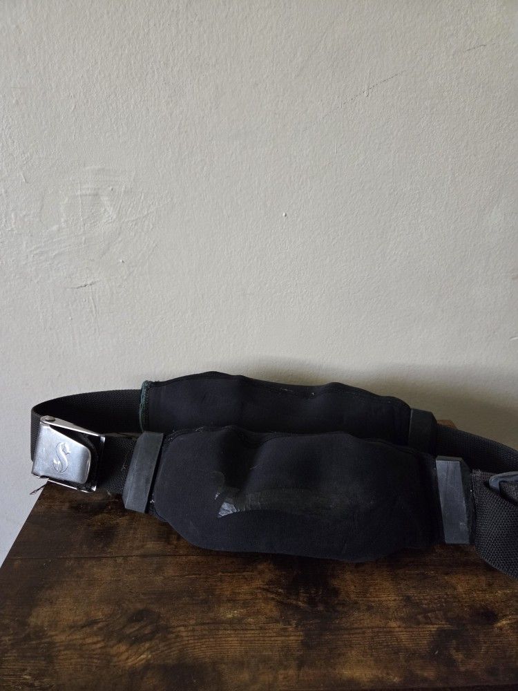Seasoft Scuba Dive Soft Weight Belt 26 lbs. swimming Diving Adjustable Fishing