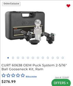 Curt OEM Gooseneck Puck System