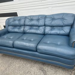 Whittemore Sherrill Leather Couch