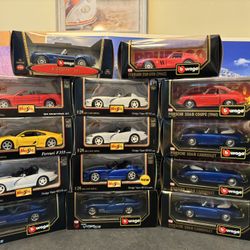 1:24 Scale Diecast Collectible Cars. New Unopened. $15.00 each. 