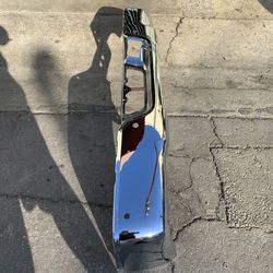 Toyota Tundra Rear Bumper OEM 2007 2008 2009 2010 2011 2012 2013 (sensor holes)