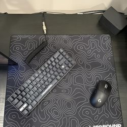 Logitech Superlight Pro 2 And Highground Keyboard n Pad