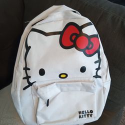 Laungefly Hooded Hello Kitty Full Size Backpack 