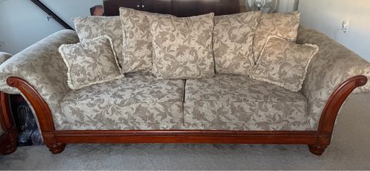 Love seat and sofa