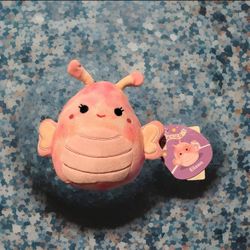 Squishmallow Eileen 5” Pink Axolotl Plush Toy BNWT