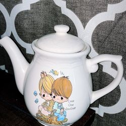 Precious Moments Tea Pot 
