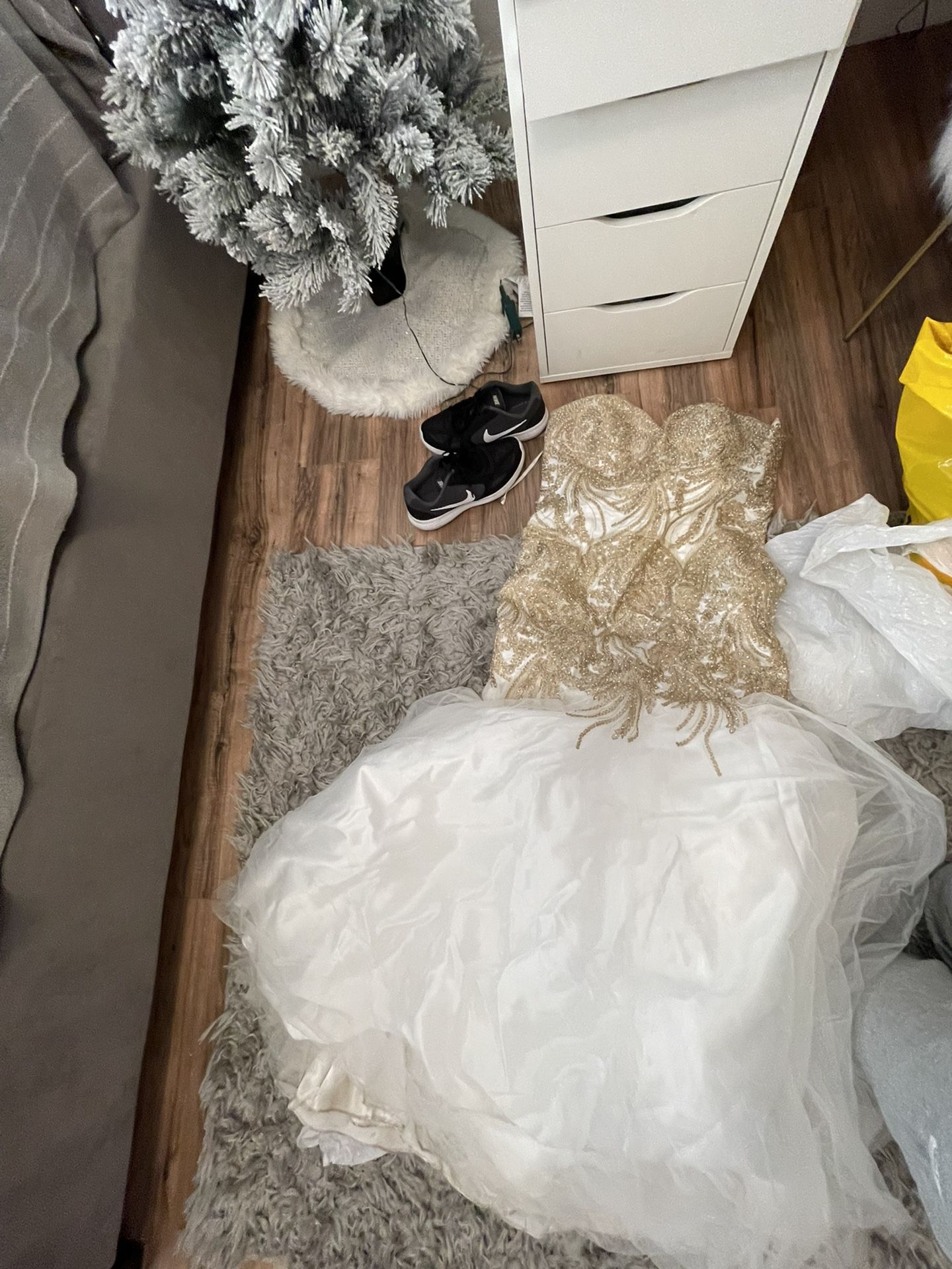 White Prom Dress