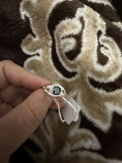 Real 925 Sterling Silver Wedding Ring Size 8