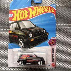 Hot Wheels 2026 Compact Kings '85 Honda City Turbo II Black 105/250