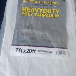 7x20 White Heavy Duty 