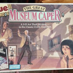 Clue: The Great Museum Caper Board Game
