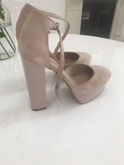 Steve Madden Blush Platform Heels