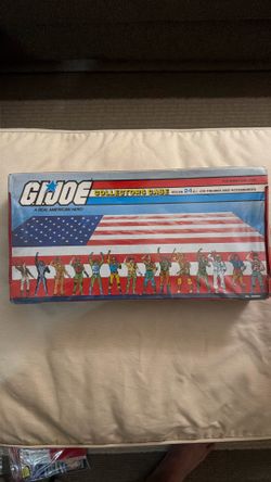 Vintage 1982 G.I. Joe Collectors Case Hasbro ARAH Vinyl Shell Box - No Tray