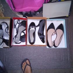 Dress Shoes Size. 8 1/2_9.  $5 Each Pair
