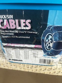 Cable Snow Chains for Truck/SUv