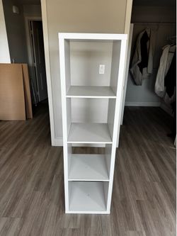 White 4 Tier Shelf