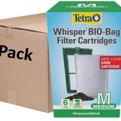 Tetra Whisper Bio-Bag Filter Cartridges for Aquariums - Ready to Use Medium