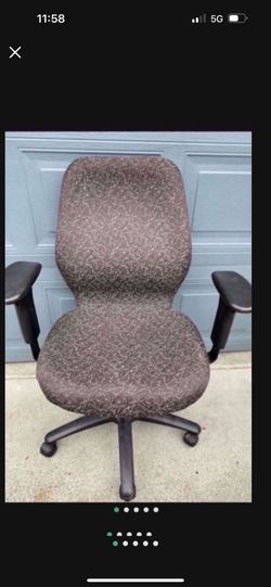 Rolling Fabric Office Chair