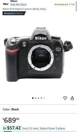 Nikon D70 Digital Camera (Body Only)