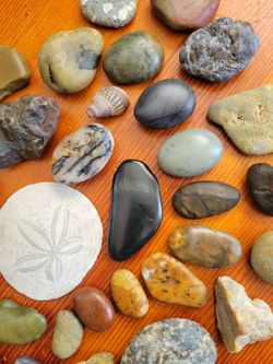 5 pounds California rocks, minerals, crystals from beach and mountains. Lot.