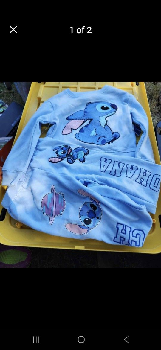 New Disney Stitch Outfit Size 4