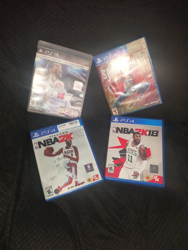 PS3/PS4 games