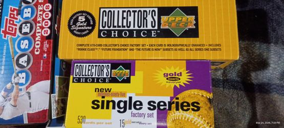 Collector's Choice Upper Deck Old Unopened Boxes 
