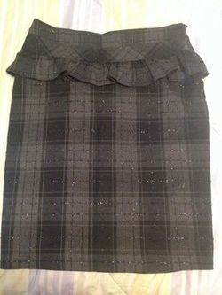 New gray Pencil Skirt Size 3