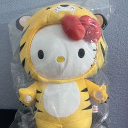 Hello Kitty Chinese Zodiac Year Of The Tiger Plush