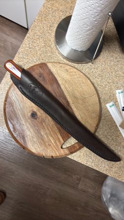 Minnesota King Salmon Fillet Knife by John Fillippi