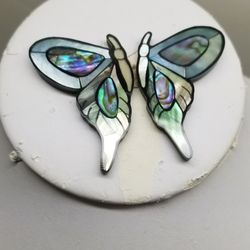 MONUMENTAL ABALONE SHELL BUTTERFLY 