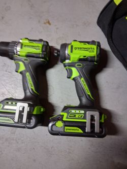 Greenworks pro drill sets
