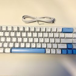 Gaming Keyboard 68-key Blue Switch